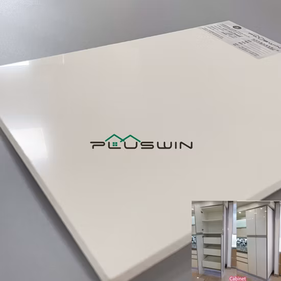 Tablero de espuma de PVC de extrusión de co de alto brillo del fabricante de China