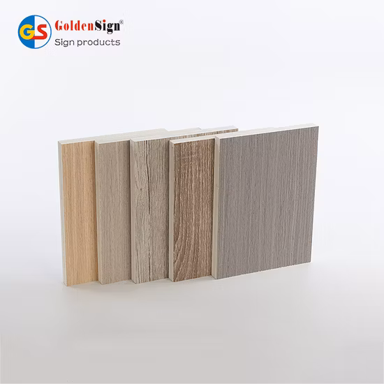 Tablero de PVC de 1220 x 2440 mm Tablero de espuma laminada / Techo y paredes Co